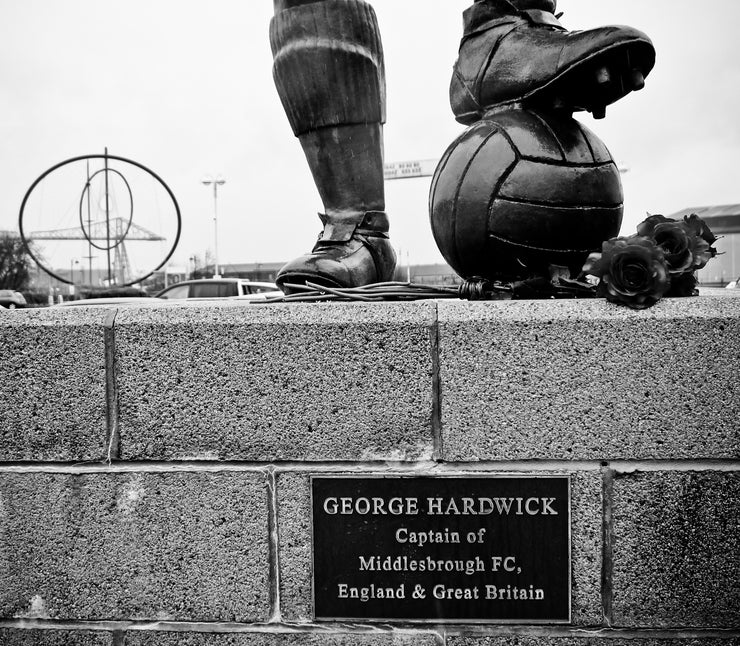 George Hardwick Statue, Riverside Stadium, Middlesborough