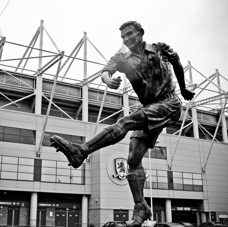 George Hardwick Statue, Riverside Stadium, Middlesborough