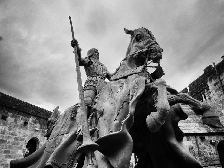 Harry Hotspur Statue at Alnwick Castle in Alnwick