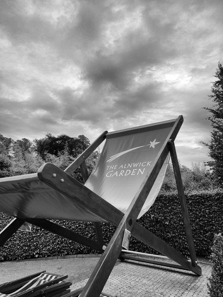 Giant Deckchair at Alnwick Gardens