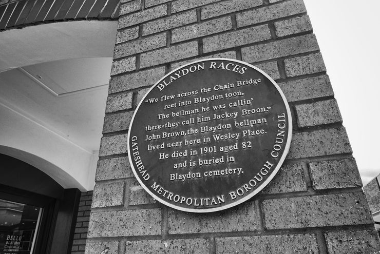 Blaydon Races Plaque