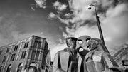 The Unknown Shoppers Sculpture, Burnley