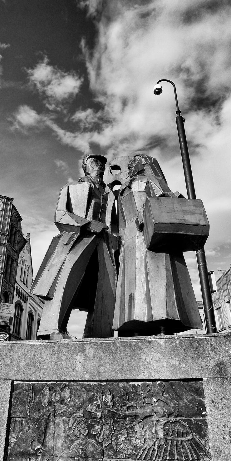 The Unknown Shoppers Sculpture, Burnley