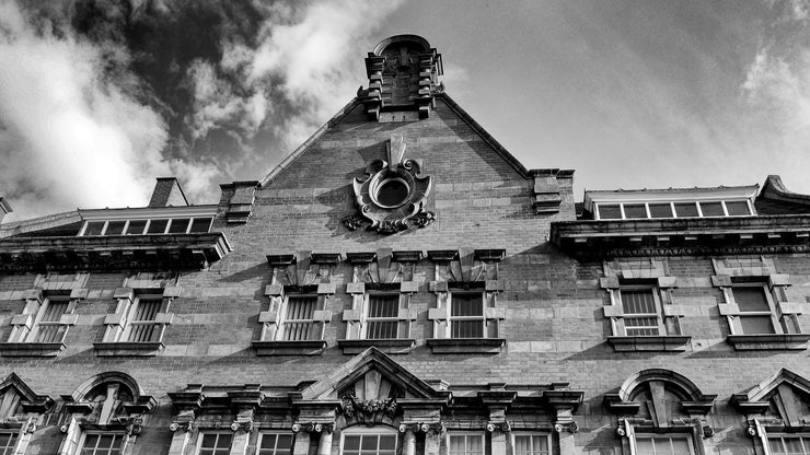 Buildings in Burnley Town Centre