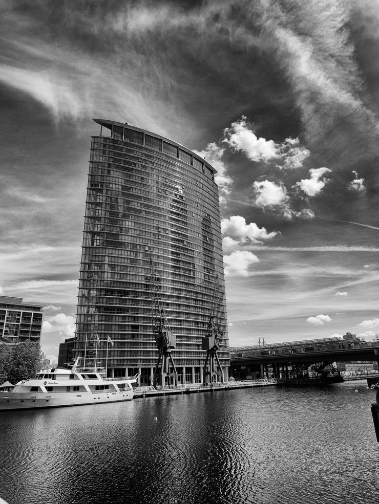 Buildings in Canary Wharf, London