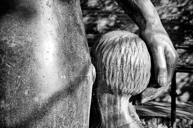 Mother and Child Statue in Coalville