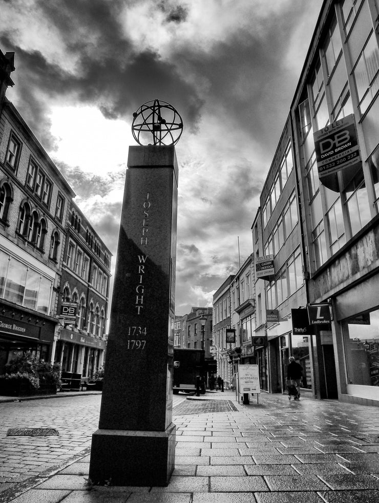 Joseph Wright Memorial, Derby City Centre