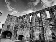 Abbey ruins and royal palace in Dunfermline