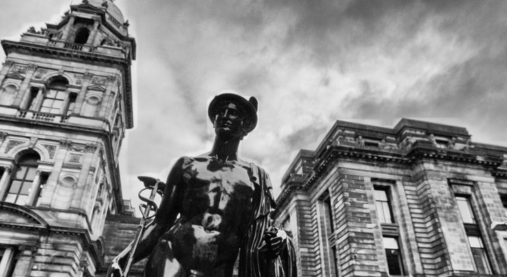 Statue,  Glasgow City Centre