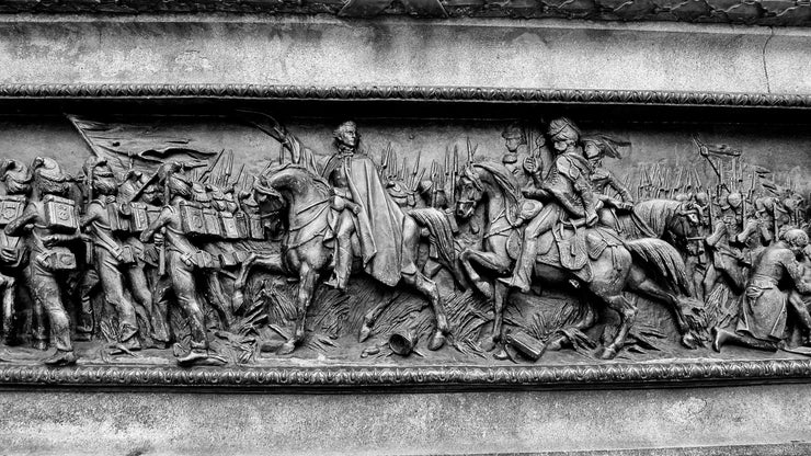 Details on Equestrian Statue of Duke of Wellington, Glasgow