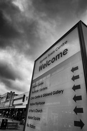 Harlow Town Centre Sign