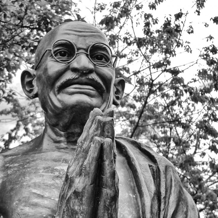 Bust of Mahatma Ghandi, Hull