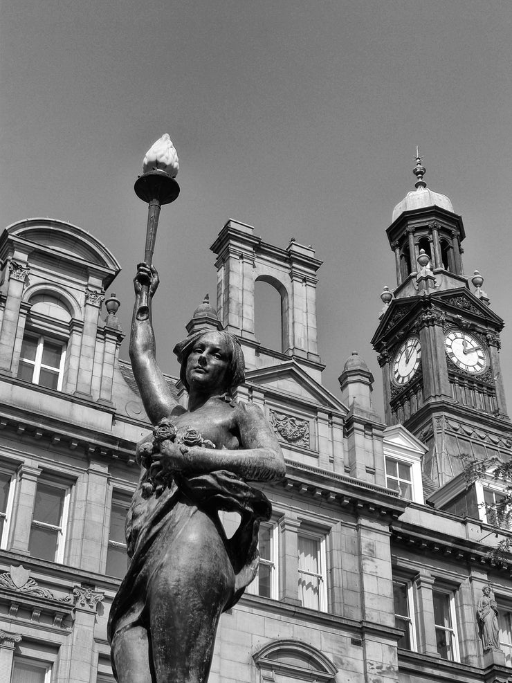 Morn Statue, City Square, Leeds