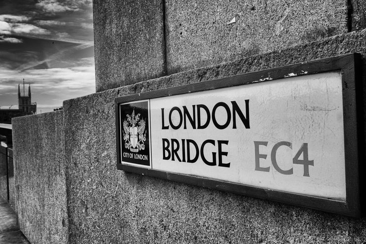 London Bridge Sign