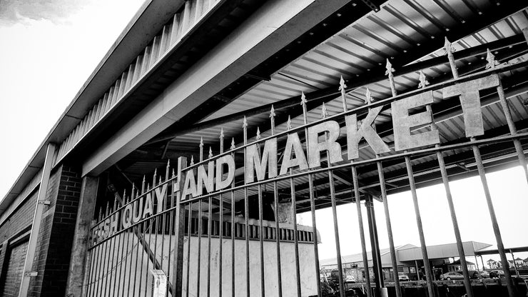 Fish Quay and Market in North Shields