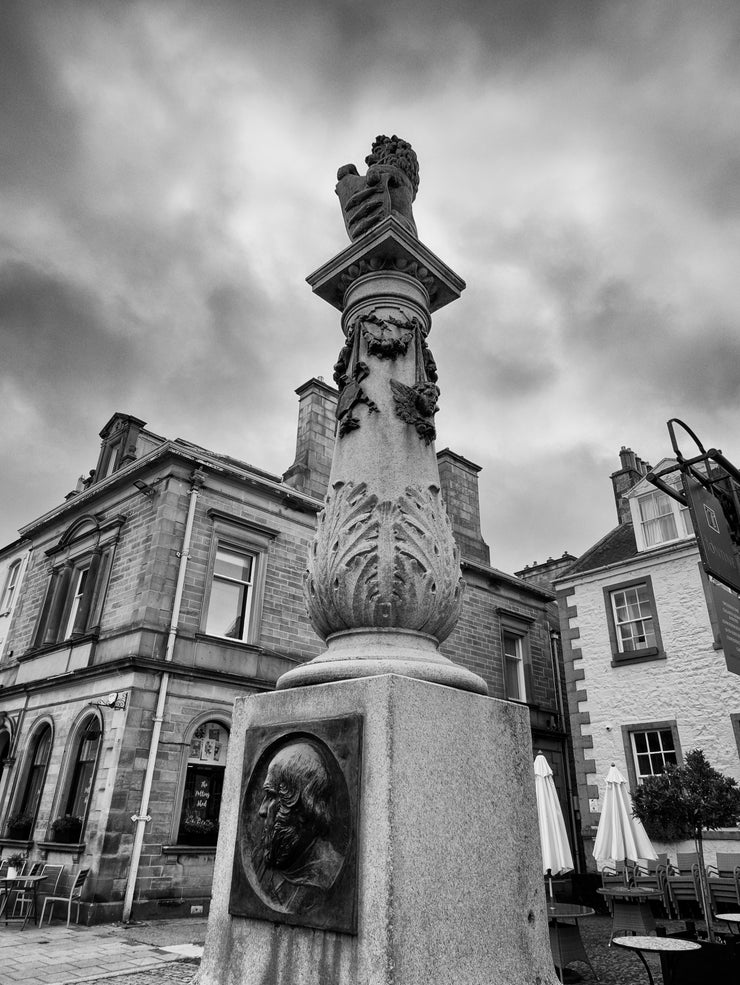 The John Veitch Memorial Fountain in Peebles