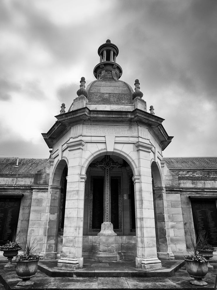 The War Memorial in Peebles