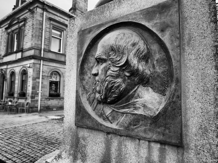 The John Veitch Memorial Fountain in Peebles