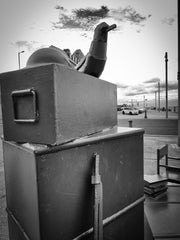 Left Luggage' Sculpture Redcar