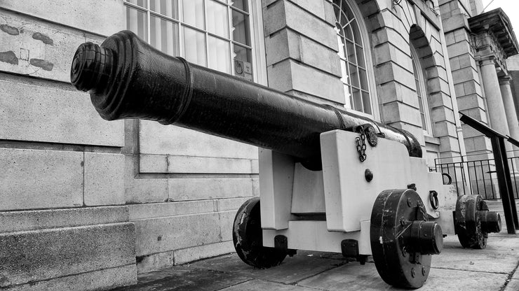 Cannon at Rotherham Town Hall, Rotherham