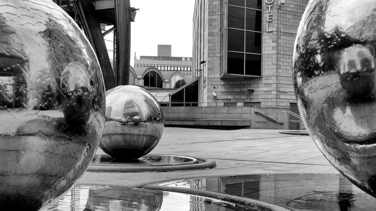 Steel Balls, City Centre, Sheffield