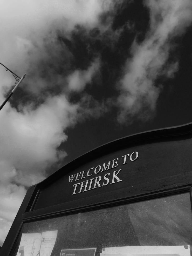 Welcome to Thirsk sign, Thirsk