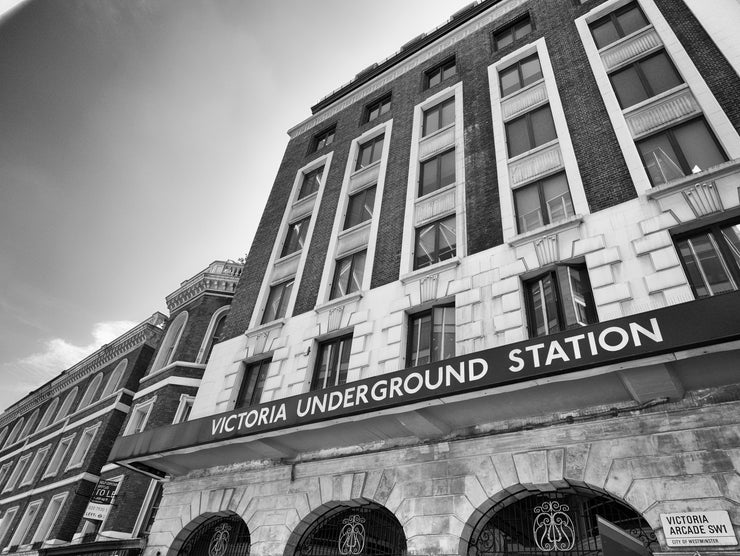 Victoria Underground Station, London