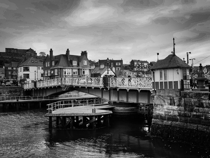 The Famous Whitby Swing Bridge in Whitby