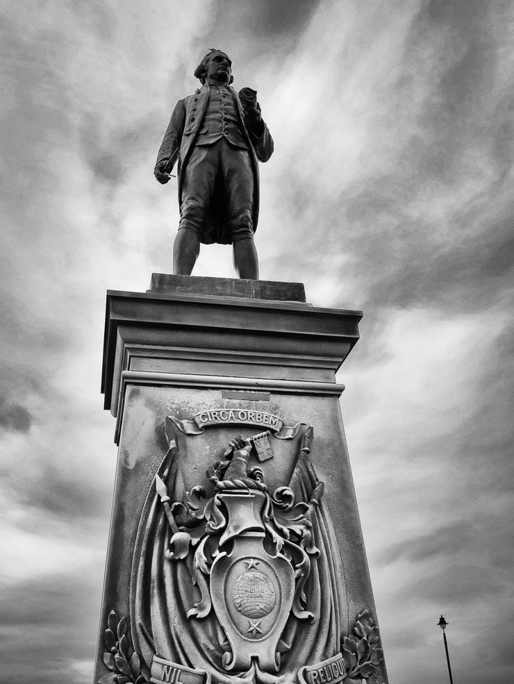 Captain James Cook Statue in Whitby