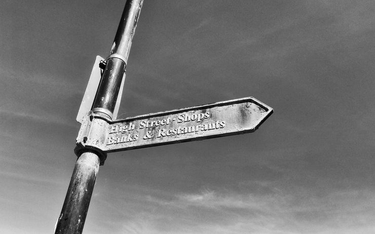 Street Sign, Burnham on sea