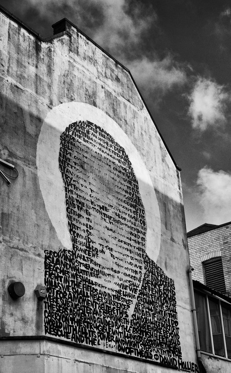 Winston Churchill Mural, Croydon