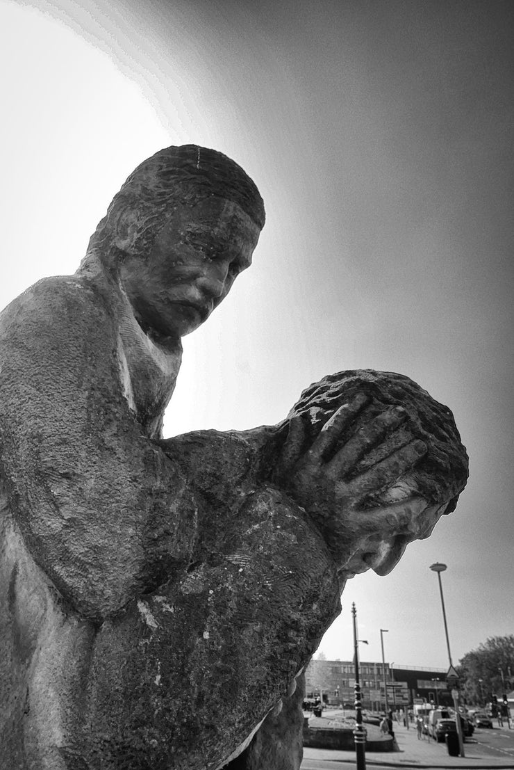 The Good Samaritan Statue, Dewsbury