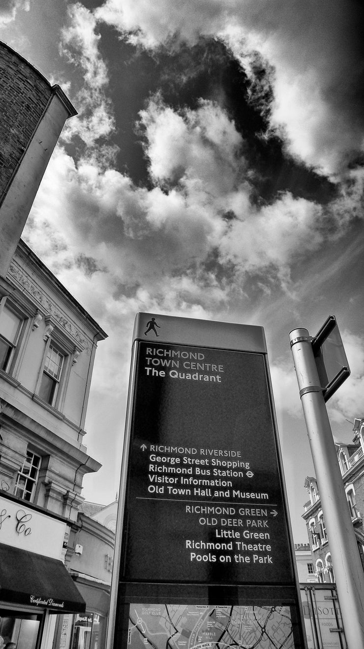 Street Signs, Richmond Town Centre