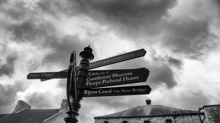 Street Sign, Ripon