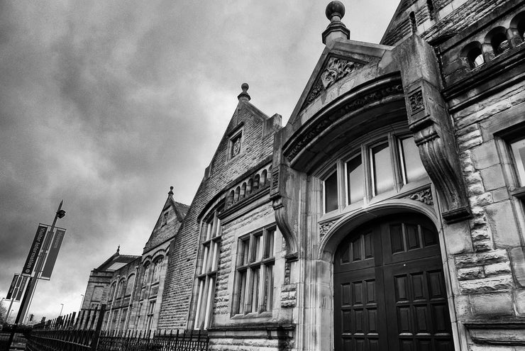 Building detail in Rochdale