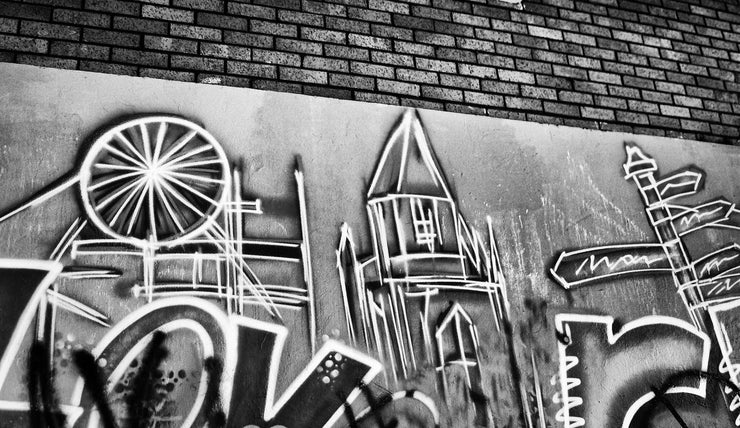 Graffiti, Street Art in Rugeley