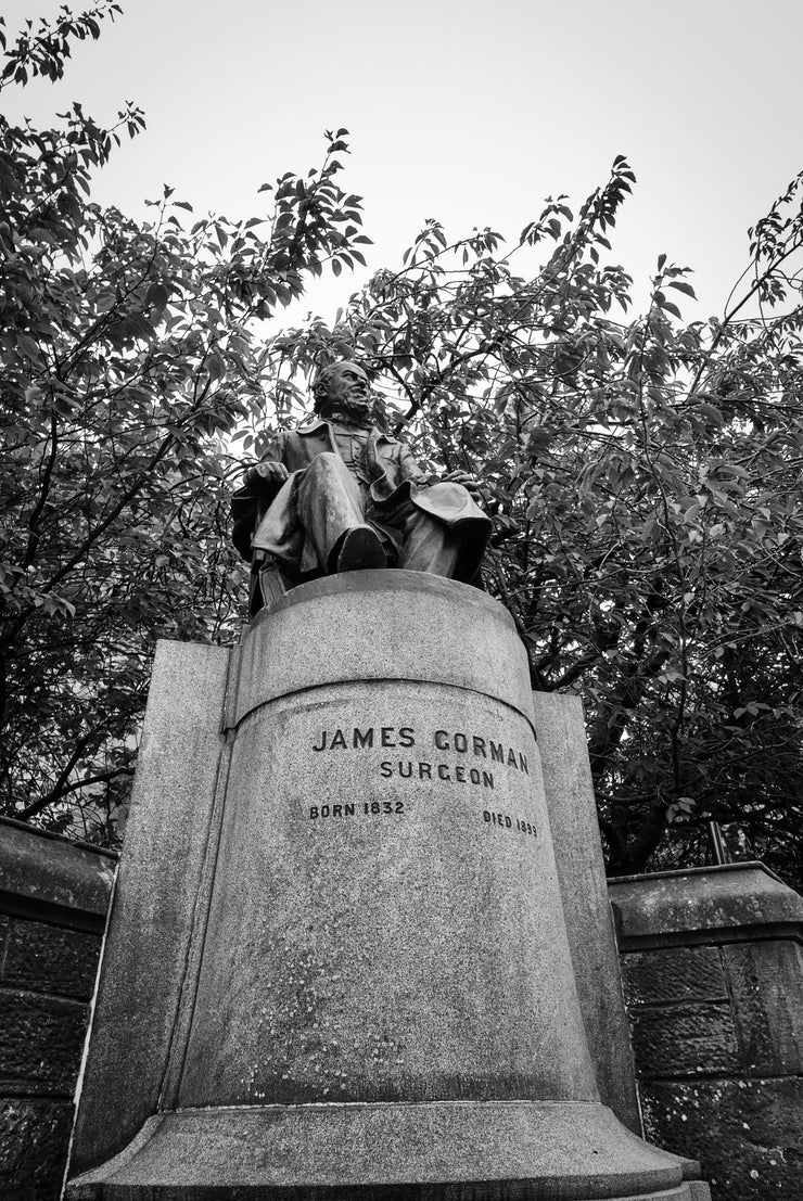 James Corman Statue, Rutherglen