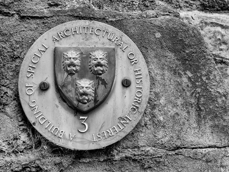 Historical Interest Plaque in Shrewsbury