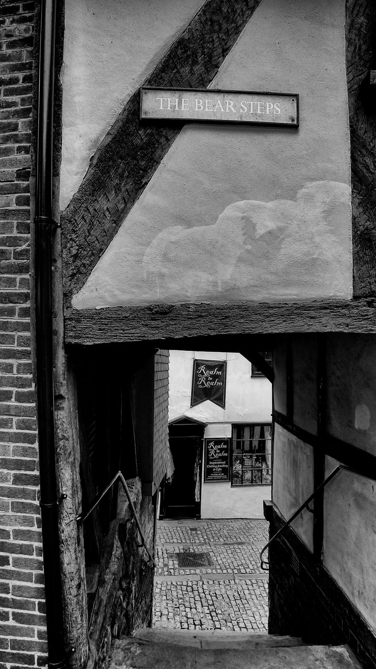 The Bear Steps in Shrewsbury