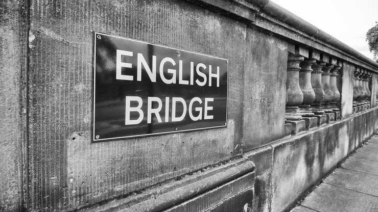 The English Bridge in Shrewsbury