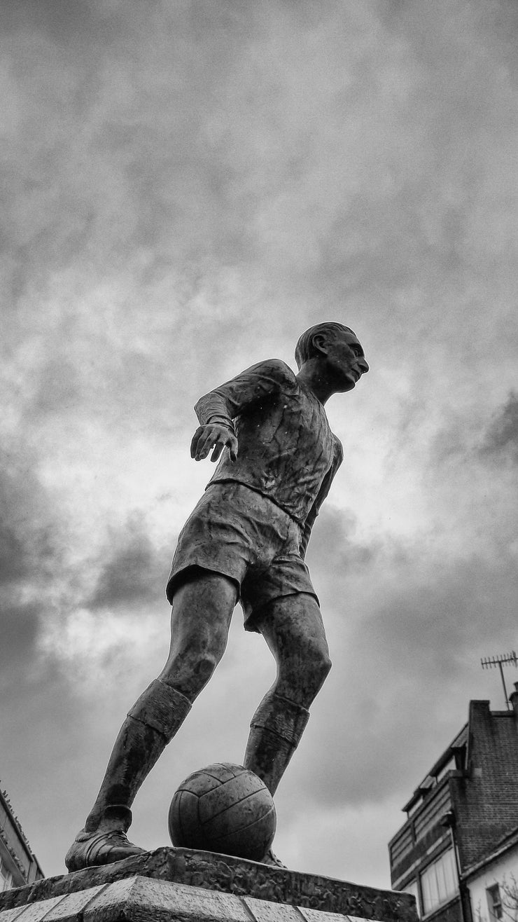 Sir Stanley Matthews Statue in Stoke on Trent City Centre