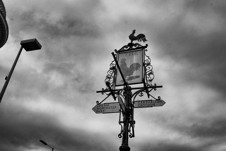 Street Sign, Sutton