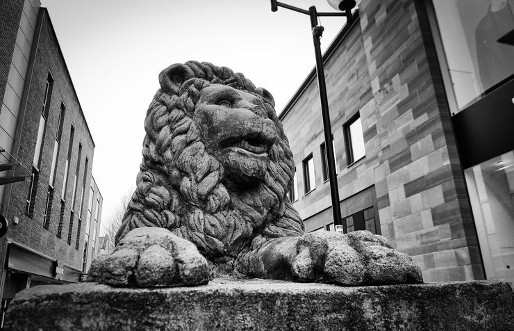 Golden Lion Statue, Swindon