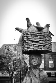 Market Woman Statue, High Street, Wallsend