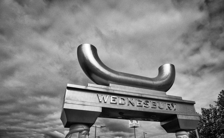 Wednesbury Town Sign