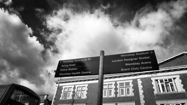 Street Sign, Wembley