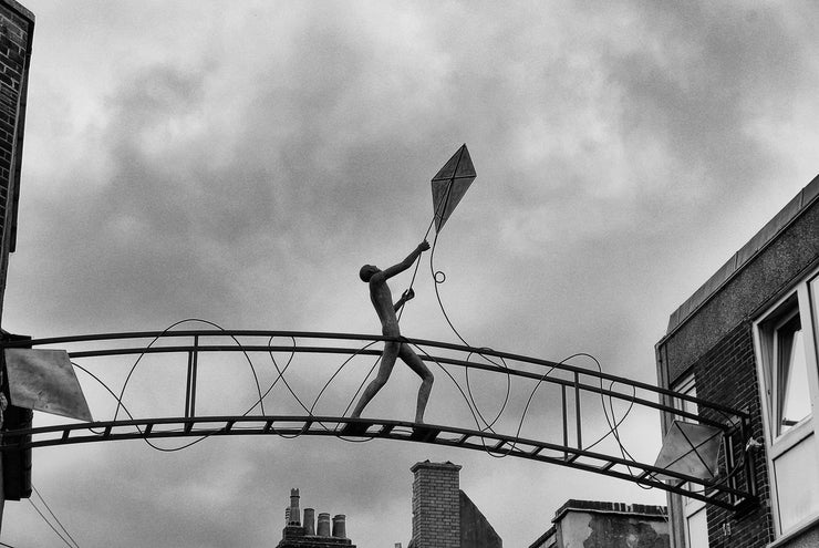 Kite Flyer Sculpture, Winchester